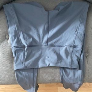 Blue gray lightly worn lulu lemon active ware